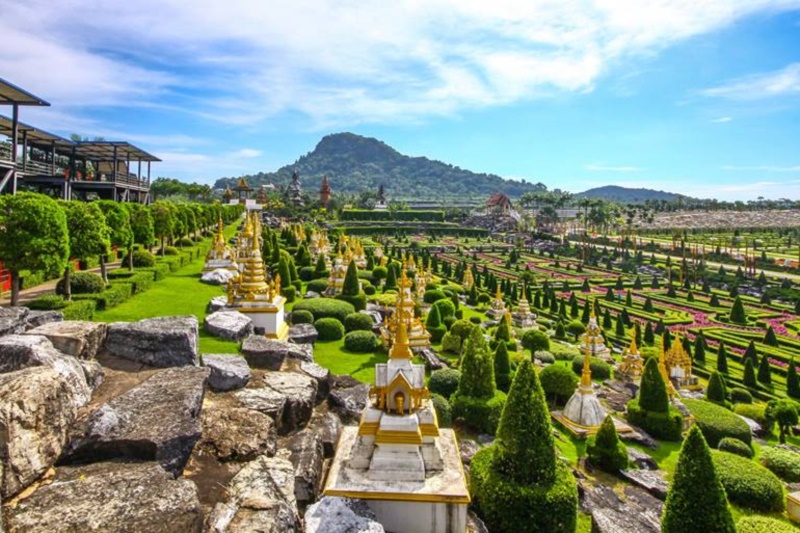 Jomtien Plaza Residence Pattaya : Nong Nooch Gargen