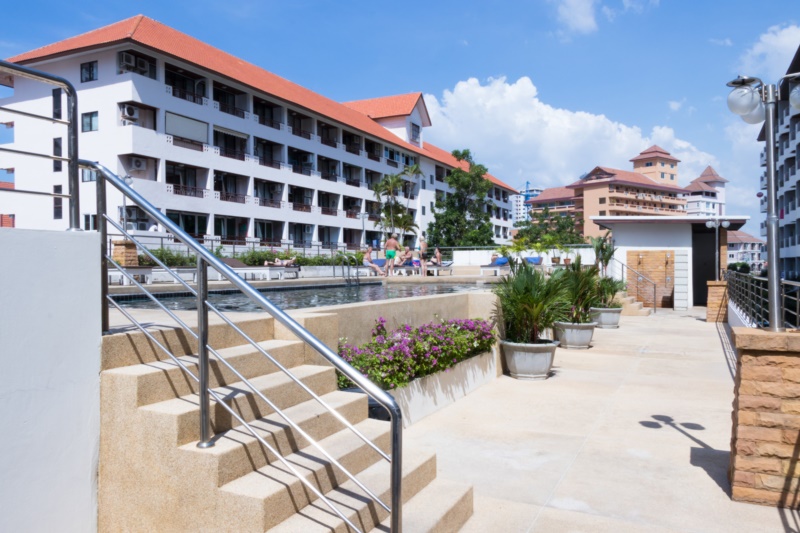 Jomtien Plaza Residence Pattaya : Swimming Pool